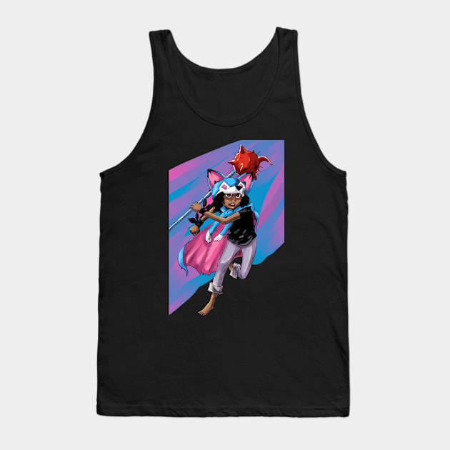 Wolf Kipo Tank Top by Cridex